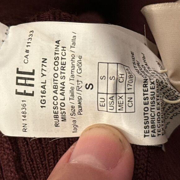 New PINKO Rubesco Abito Costina Misto Shirt Dress small - Picture 7 of 12